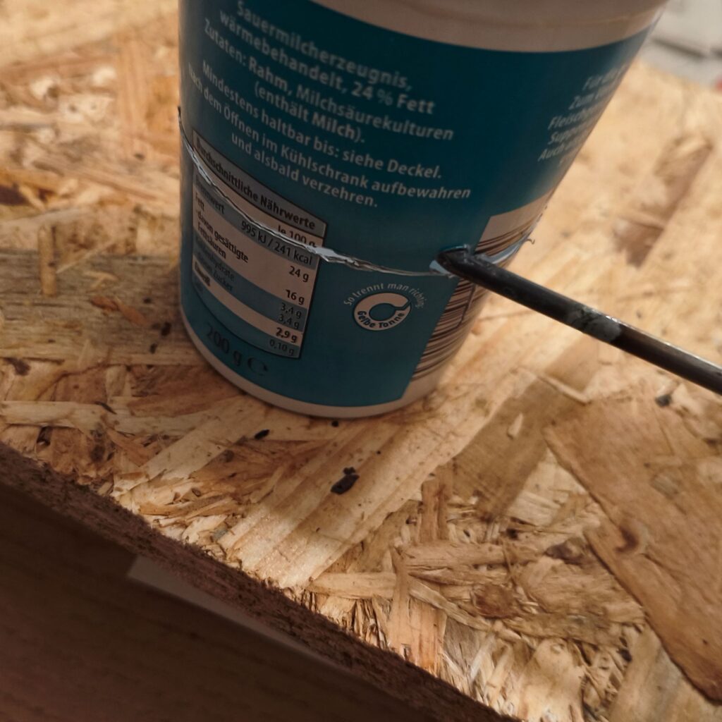 Milbensperre selber bauen Bauanleitung Bild