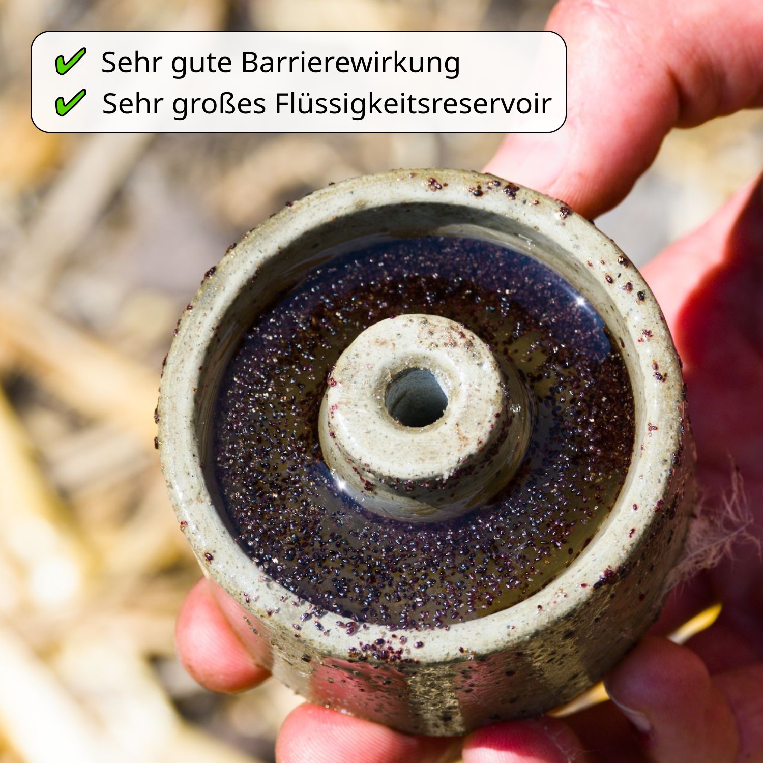 Milbensperre barrierewirkung