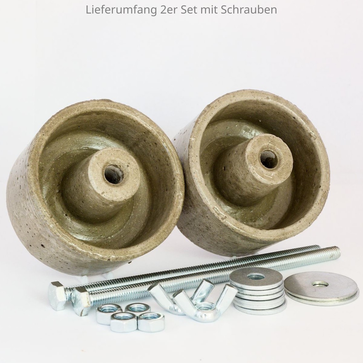 Milbensperre standard 2er set mit schrauben lieferumfang mit titel